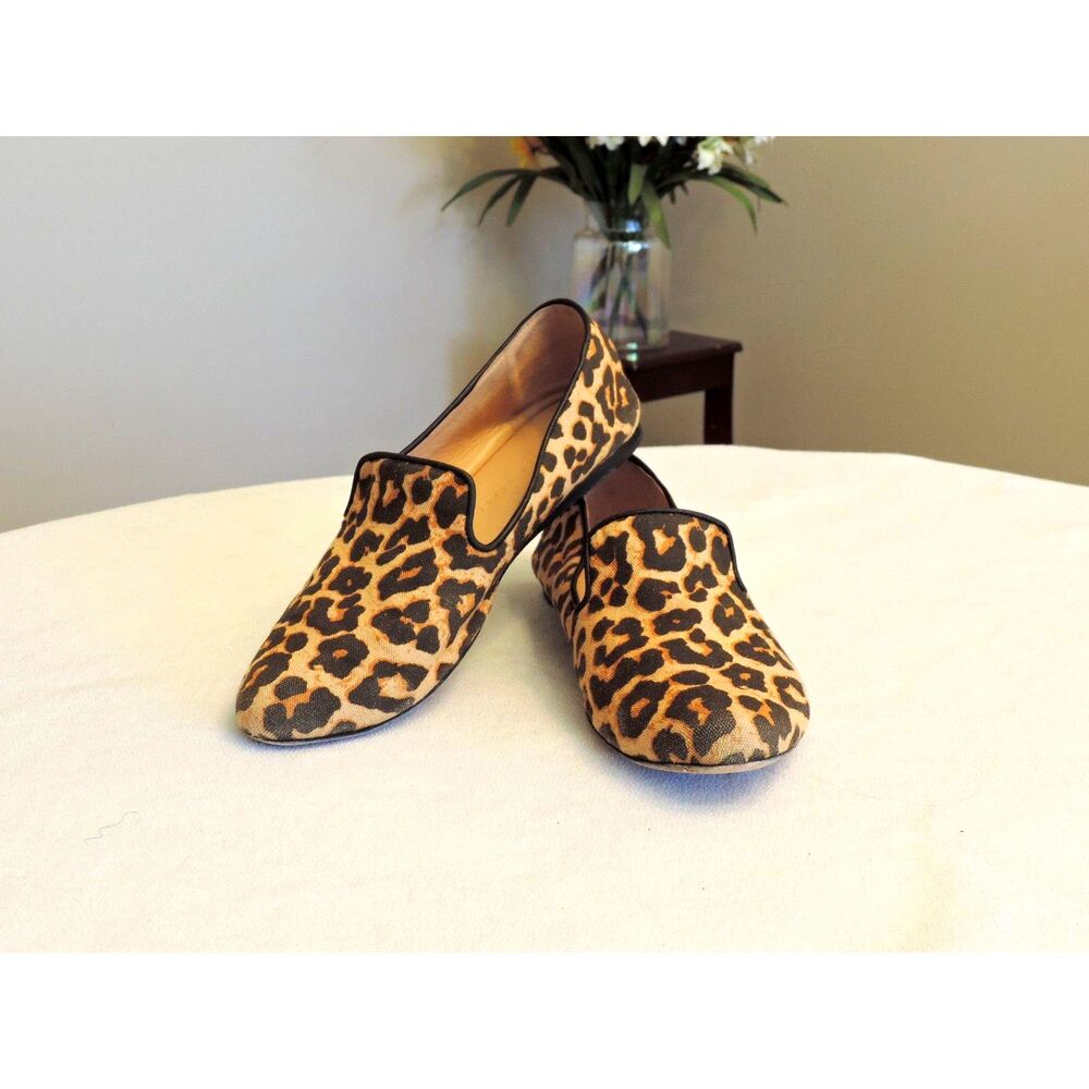 Veronica Beard Griffin Leopard Loafers Sz 38.5 / US 8